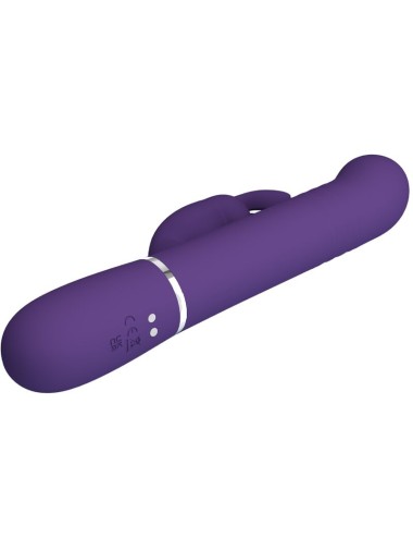 PRETTY LOVE - COALE RABBIT VIBRATOR 4 IN 1 PURPLE