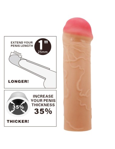 PRETTY LOVE - NILE PENIS EXTENDER COVER FLESH