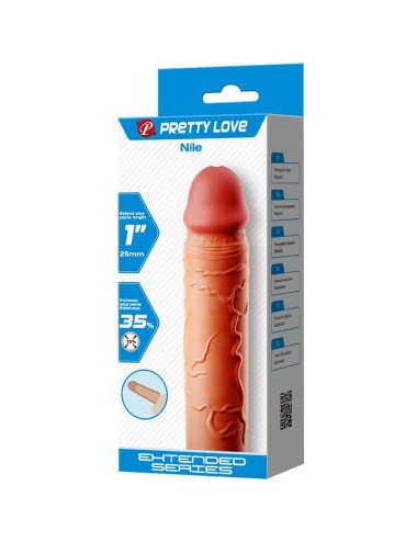 PRETTY LOVE - NILE PENIS EXTENDER COVER FLESH