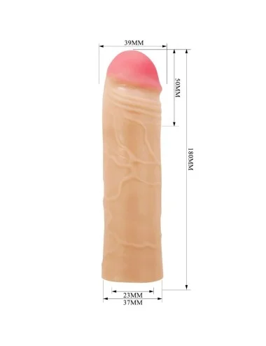 PRETTY LOVE - CHANE PENIS EXTENDER COVER FLESH