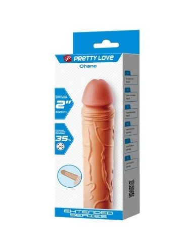 PRETTY LOVE - CHANE PENIS EXTENDER COVER FLESH