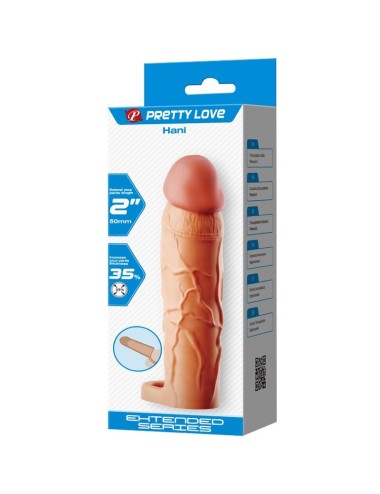 PRETTY LOVE - CHANE PENIS EXTENDER COVER FLESH