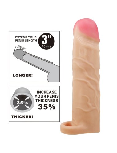 PRETTY LOVE - GERD PENIS EXTENDER COVER FLESH