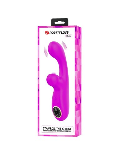 PRETTY LOVE - SKYLAR PURPLE STIMULATOR VIBRATOR