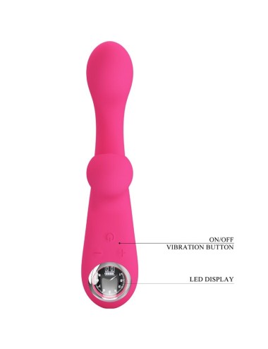 PRETTY LOVE - SKYLAR PINK STIMULATOR VIBRATOR