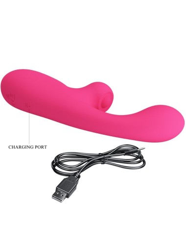 PRETTY LOVE - SKYLAR PINK STIMULATOR VIBRATOR