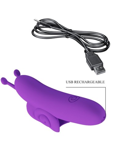 PRETTY LOVE - SNAIL POWERFUL PURPLE FINGER STIMULATOR