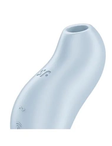 SATISFYER - POCKET PRO 1 CLITORIS STIMULATOR LIGHT BLUE