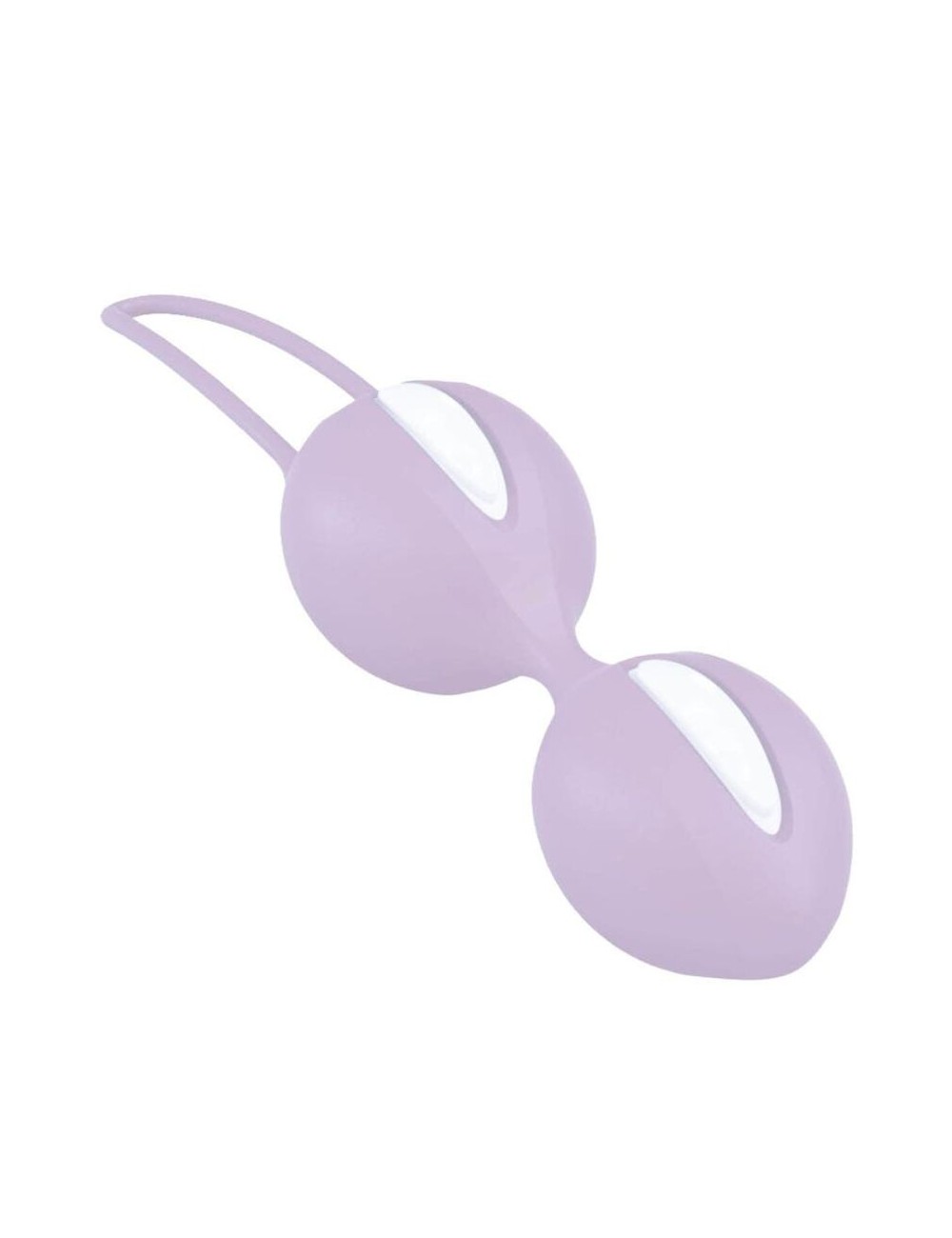 FUN FACTORY - SMARTBALLS DUO PELVIC BALLS WHITE / PASTEL LILAC FUN FACTORY - SMARTBALLS DUO PELVIC BALLS WHITE / PASTEL LILAC