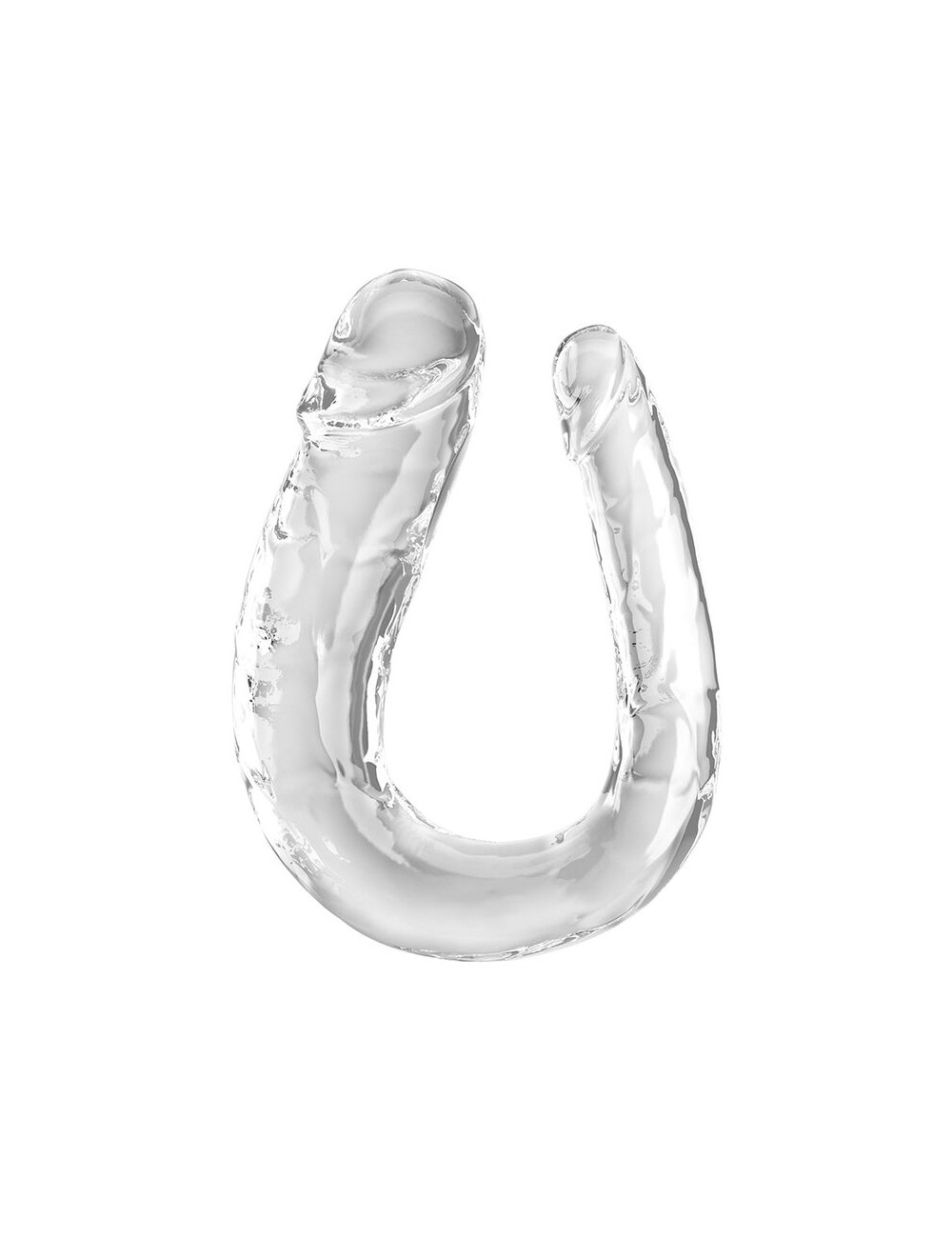 KING COCK - DOUBLE TROUBLE DOUBLE DILDO 44 CM CLEAR