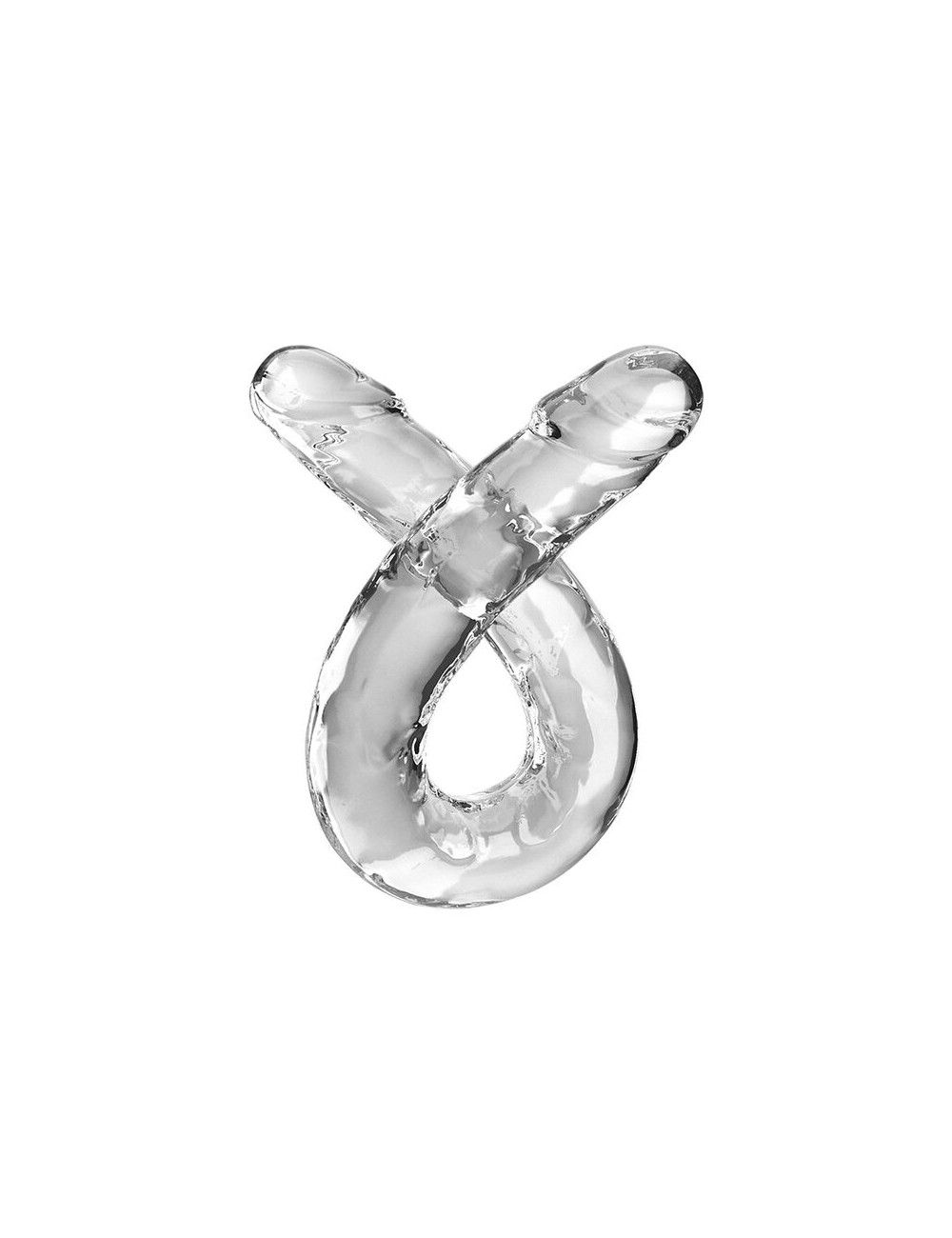 KING COCK - DOUBLE TROUBLE DOUBLE DILDO 46 CM CLEAR KING COCK - DOUBLE TROUBLE DOUBLE DILDO 46 CM CLEAR