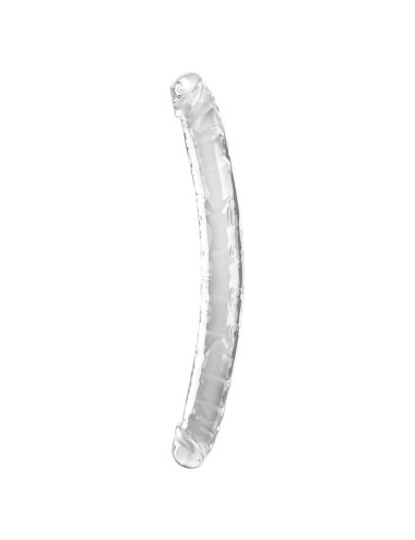 KING COCK - DOUBLE TROUBLE DOUBLE DILDO 46 CM CLEAR