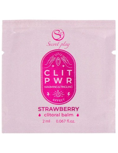 SECRETPLAY - SINGLE DOSE STRAWBERRY LUBRICANT 2 ML