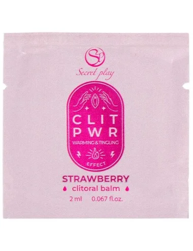 SECRETPLAY - SINGLE DOSE STRAWBERRY LUBRICANT 2 ML