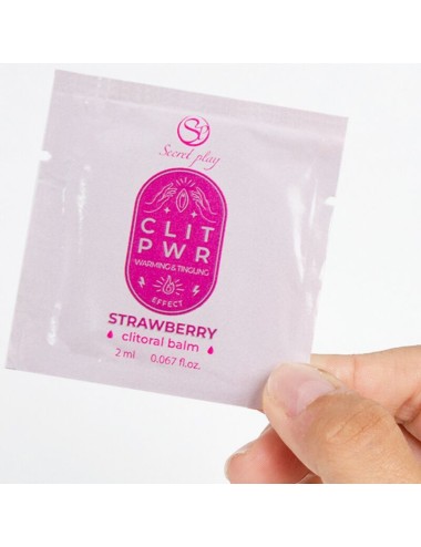 SECRETPLAY - SINGLE DOSE STRAWBERRY LUBRICANT 2 ML