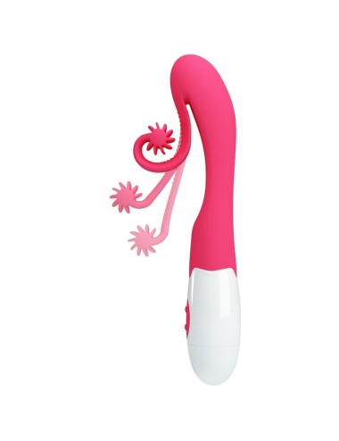 ROMANCE - PINK VIBRATOR AND STIMULATOR 30 SPEEDS
