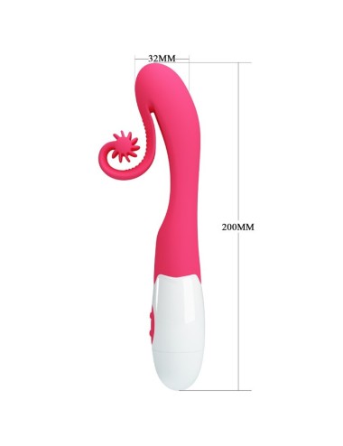 ROMANCE - PINK VIBRATOR AND STIMULATOR 30 SPEEDS