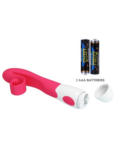 ROMANCE - PINK VIBRATOR AND STIMULATOR 30 SPEEDS