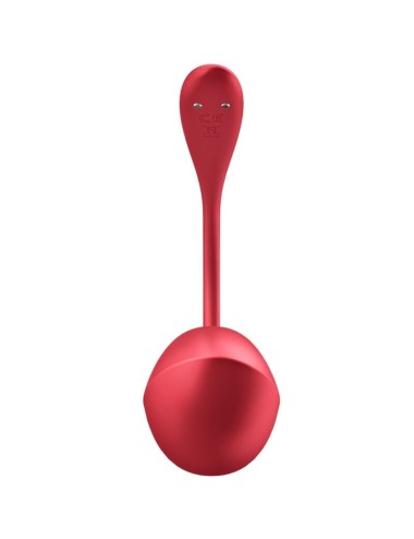 SATISFYER - SHINY PETAL G POINT REMOTE CONTROL STIMULATOR RED FREE APP