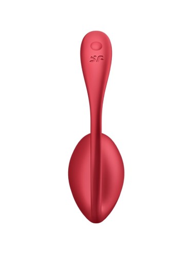 SATISFYER - SHINY PETAL G POINT REMOTE CONTROL STIMULATOR RED FREE APP
