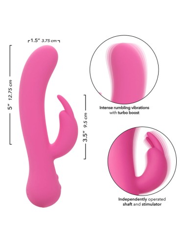 CALEXOTICS - FIRST TIME VIBRATOR RABBIT RECHARGEABLE PINK
