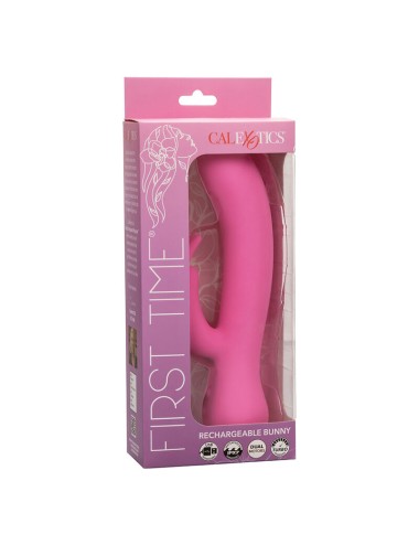 CALEXOTICS - FIRST TIME VIBRATOR RABBIT RECHARGEABLE PINK