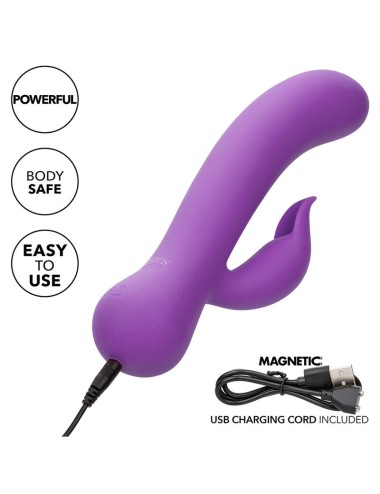 CALEXOTICS - FIRST TIME VIBRATOR PLEASER RECHARGEABLE PURPLE