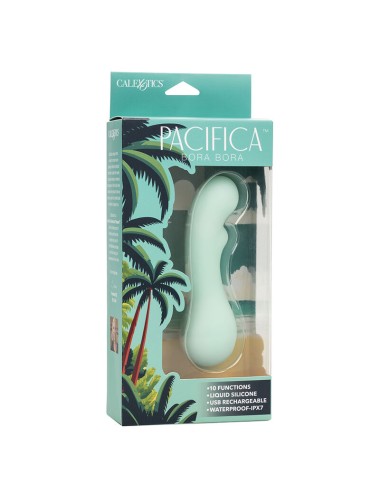 CALEXOTICS - PACIFICA BORA BORA ESTIMULATOR G SPOT 10 VIBRATIONS AQUA