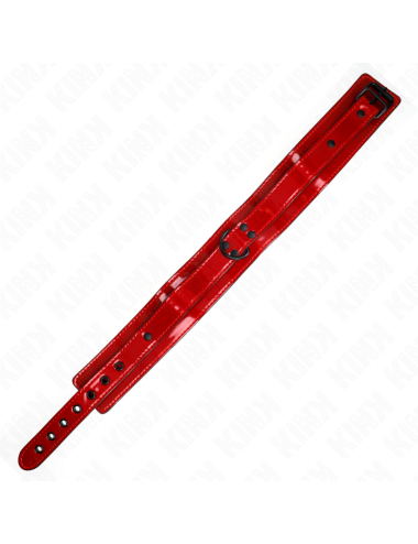 KINK - WINE RED ADJUSTABLE NECKLACE 37.5-49.5 CM X 5 CM
