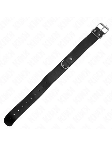 KINK - NECKLACE WITH BELT 116 CM BLACK STRAP ADJUSTABLE 32-50 CM X 8 CM