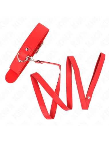 KINK - NECKLACE WITH BELT 116 CM ROJO STRAP ADJUSTABLE 32-50 CM X 8 CM