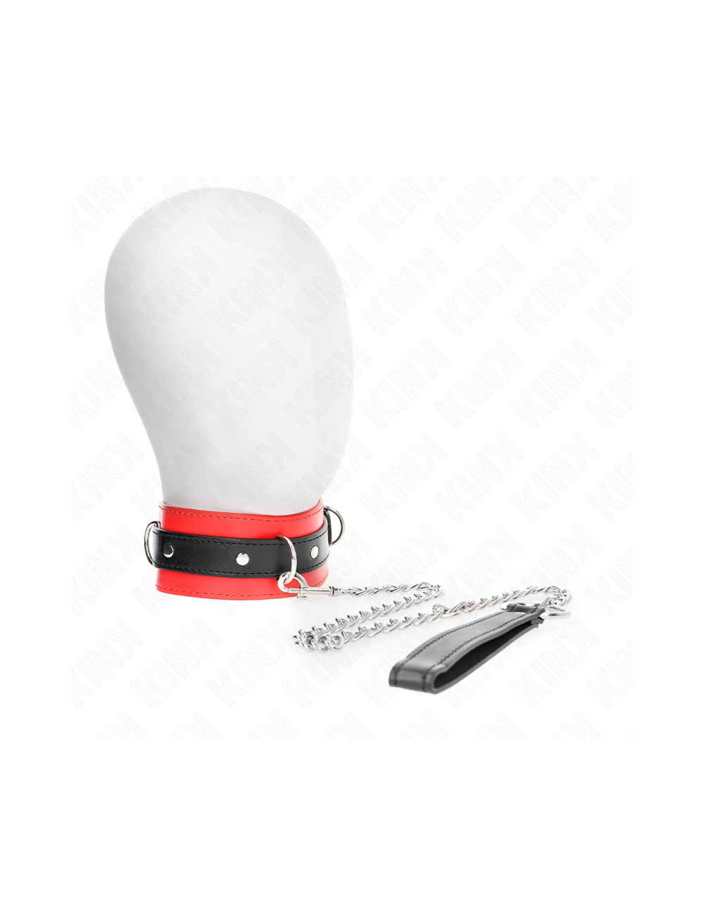 KINK - COLLAR WITH BELT 65 CM WITH STRAP RED 54 X 4.5 CM