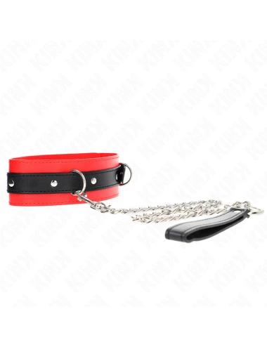 KINK - COLLAR WITH BELT 65 CM WITH STRAP RED 54 X 4.5 CM