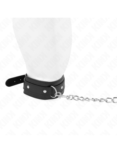 KINK - NECKLACE WITH LEASH 65 CM 1 RING ADJUSTABLE 38-49 CM X 5 CM