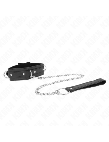 KINK - NECKLACE WITH LEASH 65 CM 3 RING MODEL 1 ADJUSTABLE 38-49 CM X 5 CM
