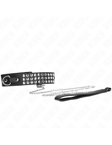 KINK - NECKLACE WITH STRAP 65 CM WITH SHINY ADJUSTABLE 37-42 CM X 5.3 CM