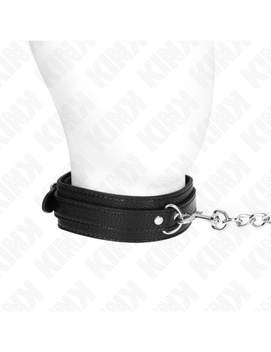 KINK - SNAKE PATTERN NECKLACE WITH LEASH 65 CM