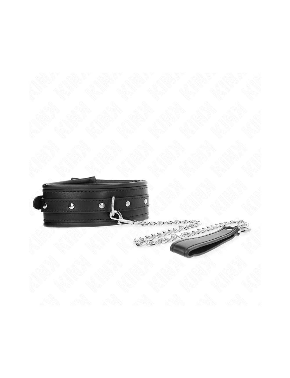 KINK - NECKLACE WITH SHINY BUCKLE STRAP 65 CM 48.5 CM X 5.3 CM