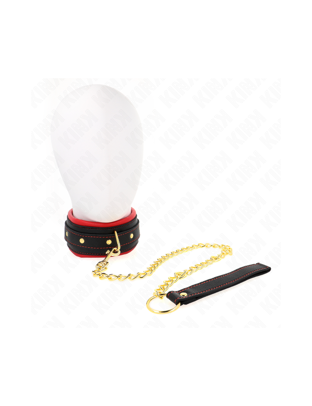 KINK - COLLAR WITH PLAIN FABRIC LEASH ADJUSTABLE 33-48 CM X 5.7 CM