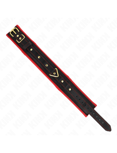 KINK - COLLAR WITH PLAIN FABRIC LEASH ADJUSTABLE 33-48 CM X 5.7 CM