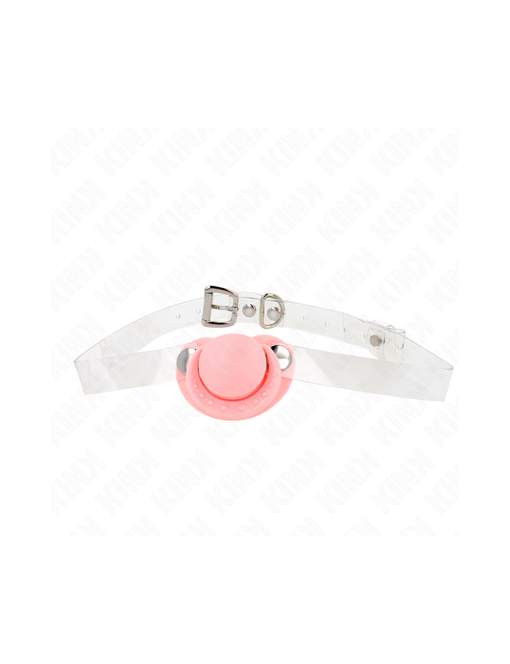 KINK - PINK PACIFIER SHAPED GAG 5.5 x 4 CM ADJUSTABLE 43-60 CM