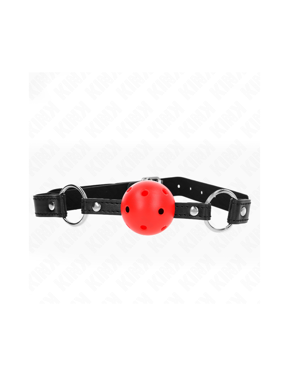 KINK - HOLLOW HARD RED BALL 4.5 CM GAG MODEL 1 63.5 X 2 CM