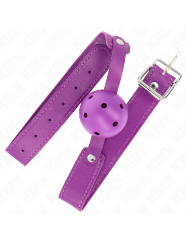 KINK - PURPLE BREATHABLE BALL 4.5 CMGAG 65 x 2.5 CM
