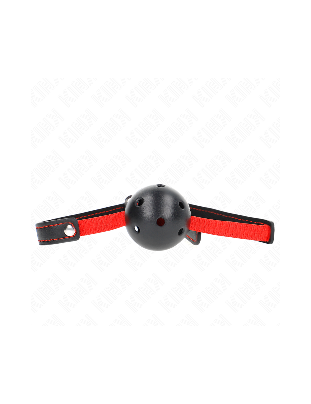KINK - HOLLOW HARD MOUTH 4.5 CM GAG WITH ELASTIC BELT 56 x 1.5 CM