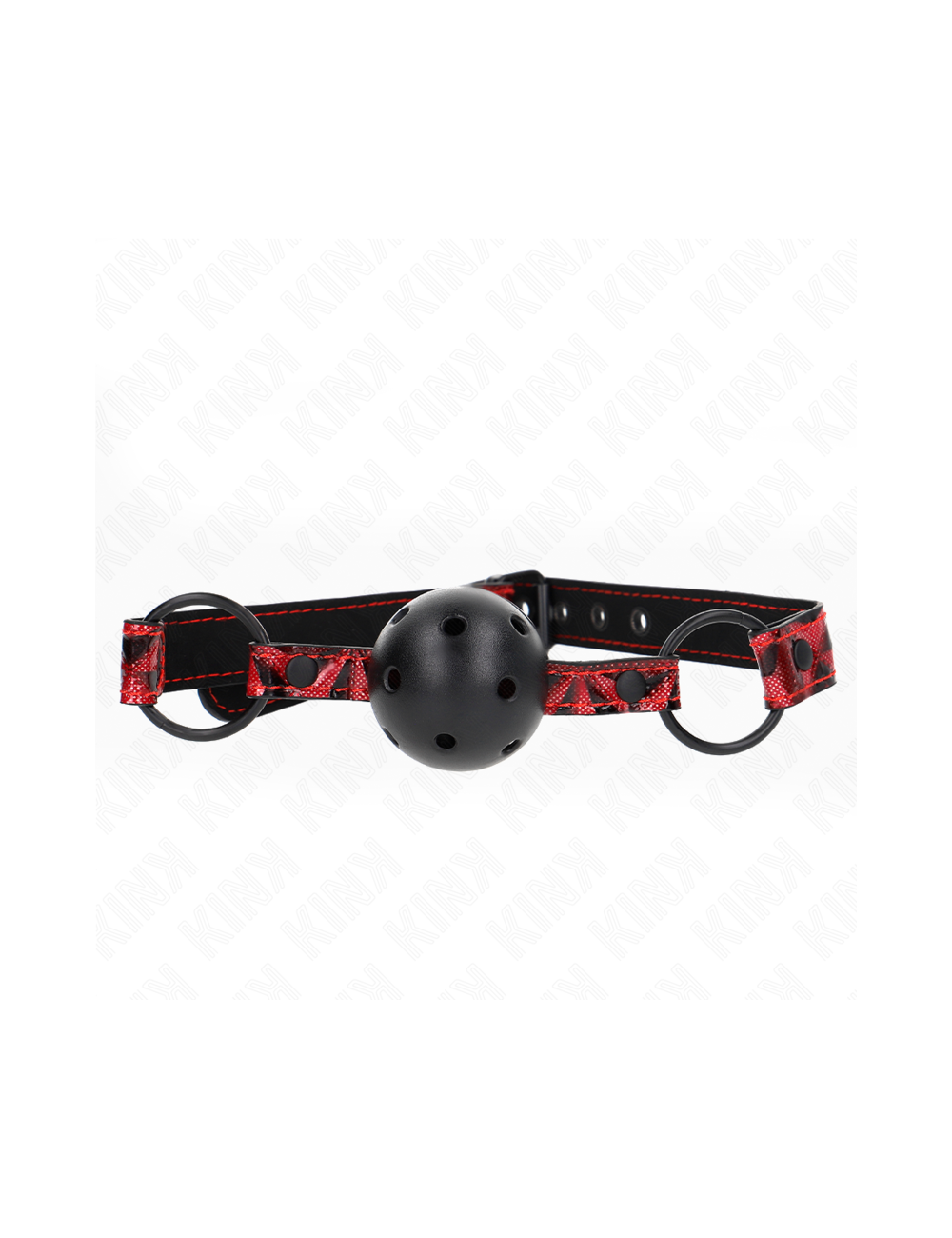 KINK - DIAMOND PATTERN BALL 4.5 CM GAG MODEL 2 64.5 CM ADJUSTABLE 42-60 CM