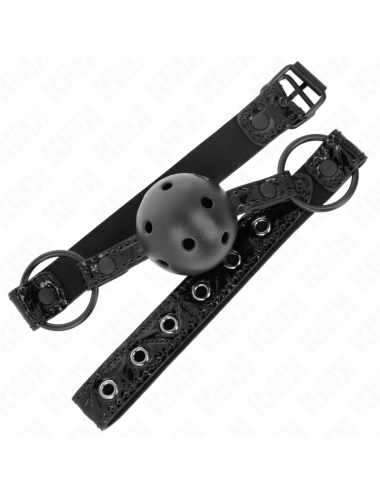 KINK - DIAMOND PATTERN BALL 4.5 CM GAG MODEL 3 64.5 CM ADJUSTABLE 42-60 CM