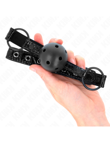 KINK - DIAMOND PATTERN BALL 4.5 CM GAG MODEL 3 64.5 CM ADJUSTABLE 42-60 CM