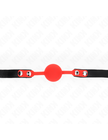 KINK - SILICONE BALL 4 CM GAG WITH LOCK 60 x 2 CM