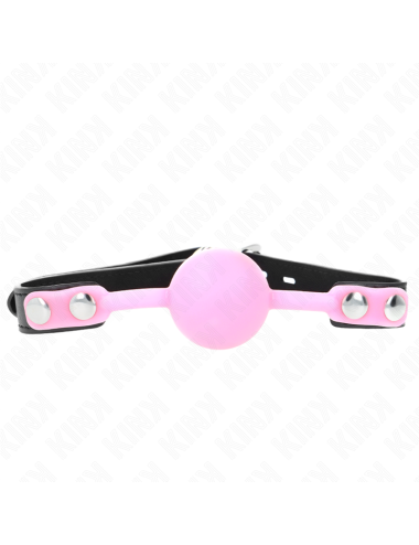 KINK - LUMINOUS SILICONE BALL 4 CM GAG 60 x 2 CM