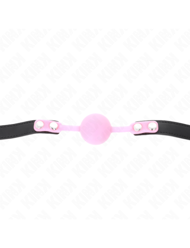 KINK - LUMINOUS SILICONE BALL 4 CM GAG 60 x 2 CM